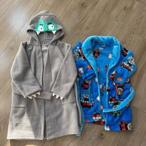 Thomas Train and Monster Robe bundle toddler
